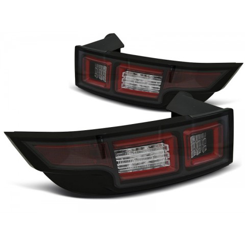 Lampy tył LAND ROVER RANGE ROVER EVOQUE 11- BLACK LED diodowe LDLR03