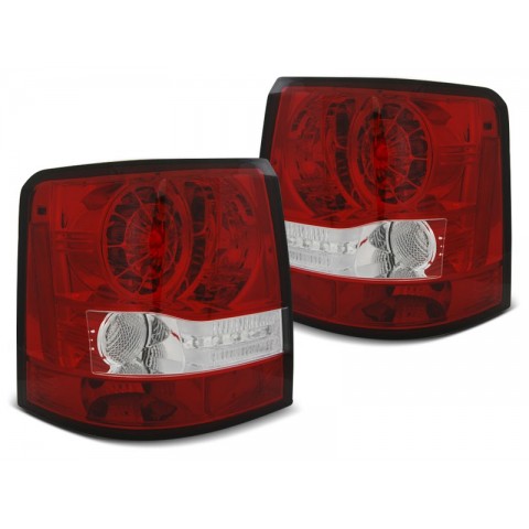 Lampy tył LAND ROVER RANGE ROVER SPORT - RED / WHITE LED diodowe LDLR08