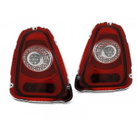 Lampy tył MINI COOPER R56 / R57 - RED WHITE LED BAR diodowe LDMC02