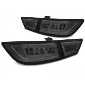 RENAULT CLIO IV HATCHBACK - SMOKED LED BAR diodowe LDRE04
