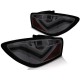 Lampy tył Seat Ibiza 6J 08-12 - Smoked Black LED BAR - diodowe LDSE23