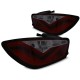 Lampy tył Seat Ibiza 6J 08-12 - RED SMOKED LED BAR - diodowe LDSE22