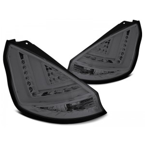 FORD FIESTA MK7 12-15 HB SMOKED LED BAR diodowe LDFO51