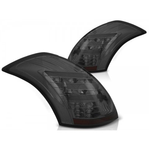 Lampy tył Suzuki Swift IV 10- SMOKED LED BAR diodowe LDSI07