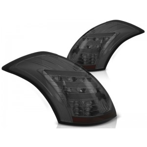 Lampy tył Suzuki Swift IV 10- SMOKED LED BAR diodowe LDSI07