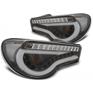 Lampy tył TOYOTA GT86 - BLACK LED BAR diodowe LDTO13