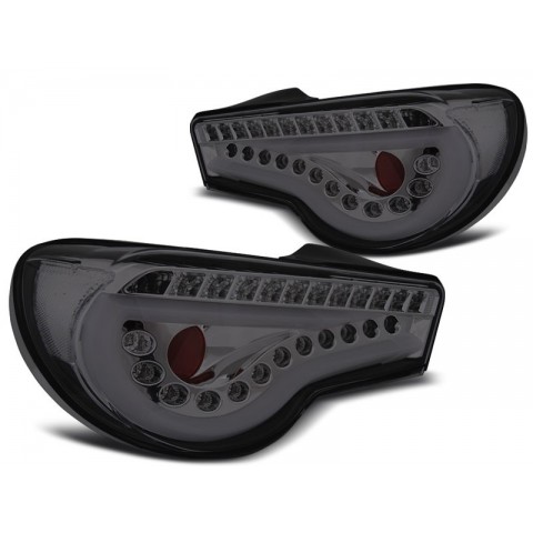 Lampy tył TOYOTA GT86 - SMOKED LED BAR diodowe LDTO14