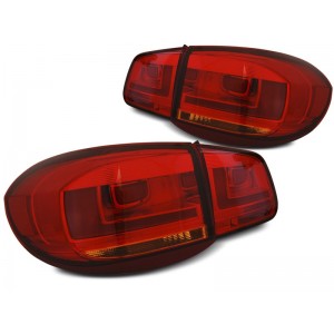 VW TIGUAN 07-11 - Red LED BAR NEON - DIODOWE LDVWH1
