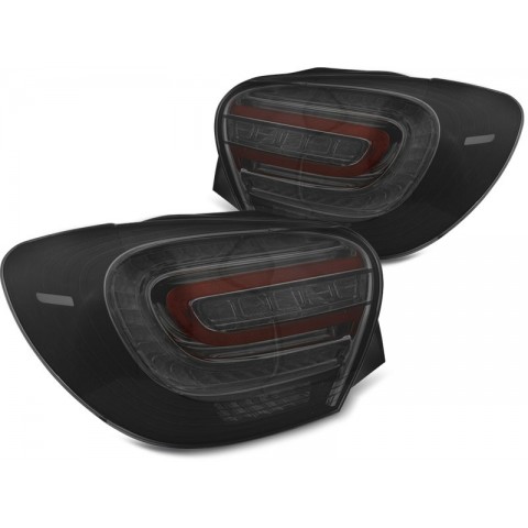Lampy tył MERCEDES W176 A-KLASA - SMOKED BLACK LED diodowe LDMEA4