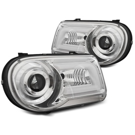Lampy przód CHRYSLER 300C - CHROM TUBE LIGHT LED LPCH21