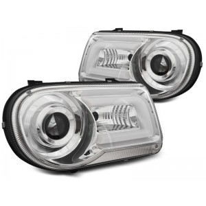 Lampy przód CHRYSLER 300C - CHROM TUBE LIGHT LED LPCH21