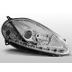 Lampy przód Fiat Grande Punto 08-09 - CHROM LED - diodowe LPFI25