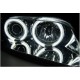 Lampy przód BMW Z3 - Angel Eyes CCFL BLACK Ringi LED LPBMI1