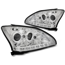 Lampy przód LEXUS RX 330 / 350 - CHROM LED DIODOWE LPLE05