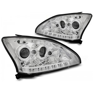 Lampy przód LEXUS RX 330 / 350 - CHROM LED DIODOWE LPLE05