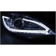 Lampy przód MAZDA 3 - BLACK TUBE LIGHT - LED LPMA09