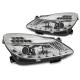 Lampy przód Opel Corsa D - LED CHROM - diodowe LPOPA2