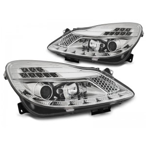 Opel Corsa D - LED CHROM - diodowe LPOPA2