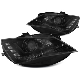 Seat Ibiza 6J 12- DayLight BLACK LED - diodowe dzienne - LPSE30