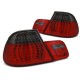 Lampy tył BMW E46 Coupe 03-06 Red / Black Led - diodowe LDBMF2