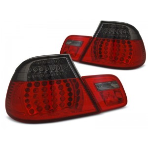 BMW E46 Coupe 03-06 Red / Black Led - diodowe LDBMF2