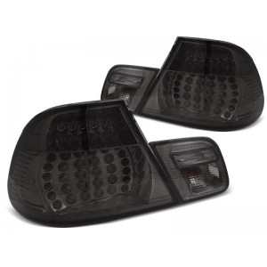 BMW E46 Coupe 03-06 Smoked Black Led - diodowe LDBMF3