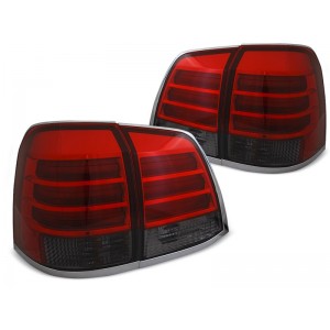Toyota Land Cruiser FJ200 Smoked Red LED - diodowe LDTO17