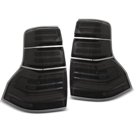 Lampy tył Toyota Land Cruiser 150 Black LED - diodowe LDTO22