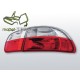 Honda Civic - clearglass Red/White 91-95 3d LTHO05