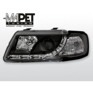 Lampy przód Audi A3 96-00 - BLACK LED - LPAU28