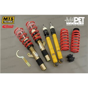 Gwint MTS-technik BMW F32 Coupe - BLACK GOLD nacisk przód -950kg