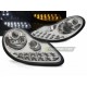 Lampy przód PORSCHE BOXSTER / 911 996 - CHROM LED - diodowe LPPO01
