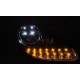 Lampy przód PORSCHE BOXSTER / 911 996 - CHROM LED - diodowe LPPO01
