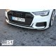 Przedni Splitter / dokładka ABS (ver.3) - Audi A6 C8 S-Line / S6 C8