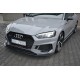 Przedni Splitter / dokładka ABS (v.1) - Audi RS5 F5 Coupe / Sportback