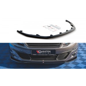 Przedni Splitter / dokładka ABS (wer.1) - Peugeot 308 Mk2 Facelift