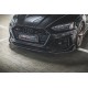 Przedni Splitter / dokładka ABS + Flaps (V.1) - Audi RS5 F5 Facelift