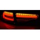 Lampy tył Audi A4 B8 Sedan - SMOKED LED BAR - Diodowe LDAUH5