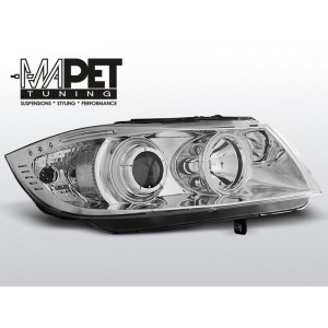 BMW E90 / E91 Angel Eyes CHROM Ringi CCFL LPBM61