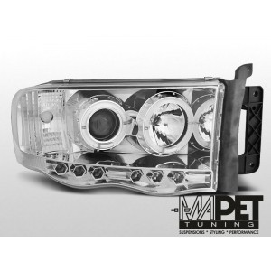 DODGE RAM 02-06 - CHROM Angel Eyes LPDO03
