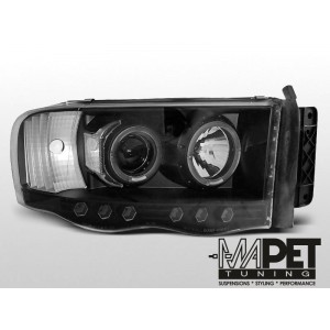 DODGE RAM 02-06 - BLACK Angel Eyes LPDO04