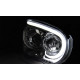 Lampy przód Subaru Impreza II GD 03-05 CHROM LED - diodowe LPSU13
