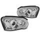 Lampy przód Subaru Impreza II GD 03-05 CHROM LED - diodowe LPSU13