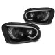 Lampy przód Subaru Impreza II GD 03-05 BLACK LED - diodowe LPSU14