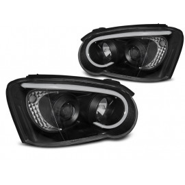 Lampy przód Subaru Impreza II GD 03-05 BLACK LED - diodowe LPSU14
