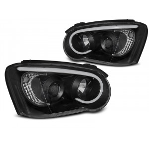 Lampy przód Subaru Impreza II GD 03-05 BLACK LED - diodowe LPSU14