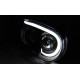 Lampy przód Subaru Impreza II GD 03-05 BLACK LED - diodowe LPSU14