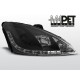 Lampy przód Ford Focus I 98-01 BLACK LED - LPFO23