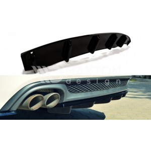 Dyfuzor Tylnego Zderzaka ABS - Audi A6 C7 S-line - wydech z 1 strony
