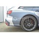 Splittery Boczne Tylnego Zderzaka ABS - Audi RS6 C7 FL